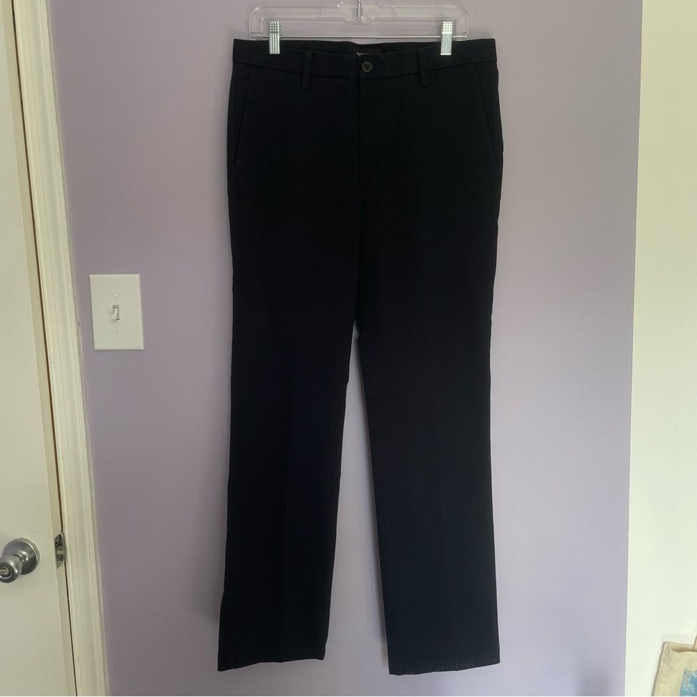 Dockers Men’s Slim Fit Pants in Navy Blue 32 x 32 Classic Workwear Slacks - Picture 2 of 10